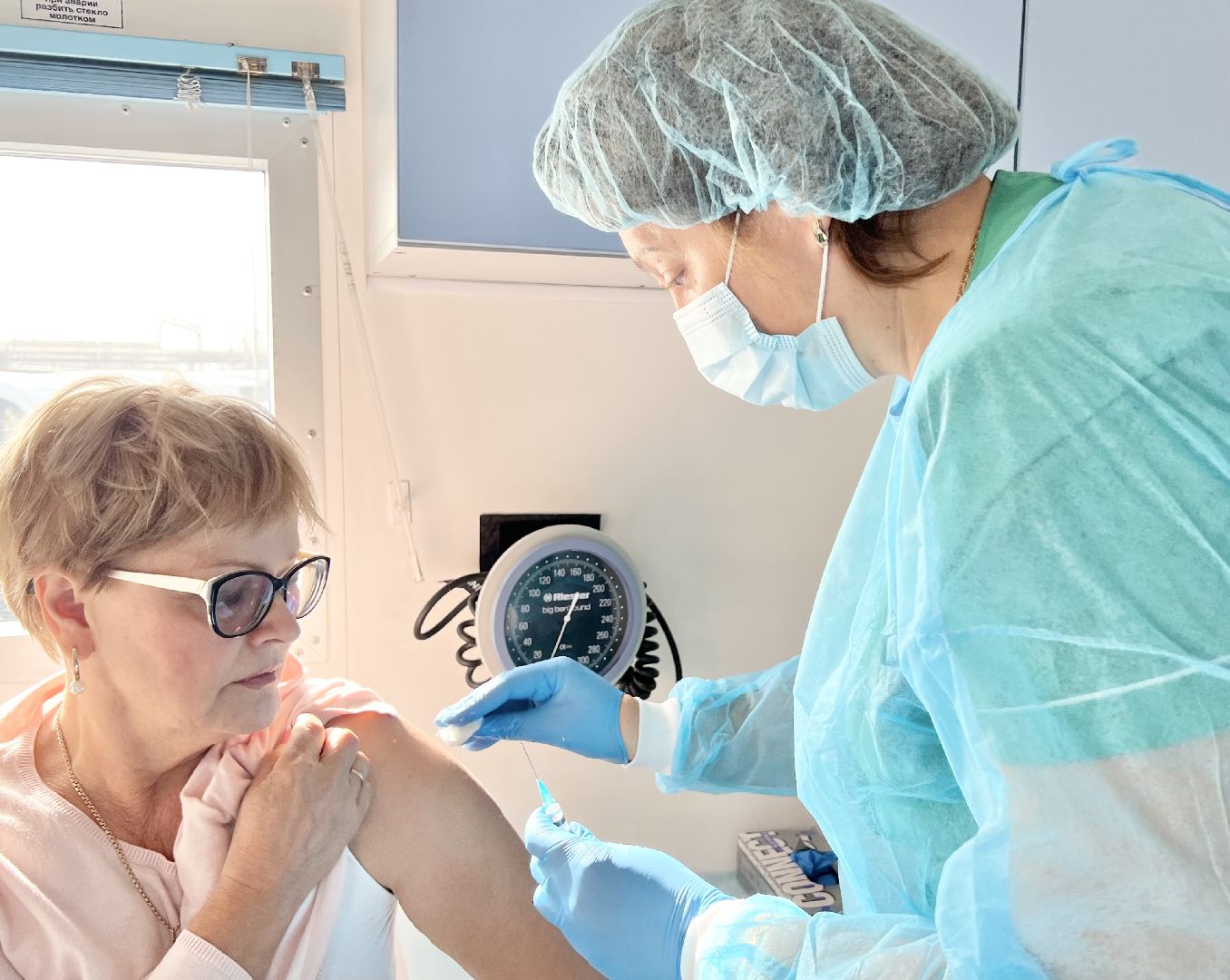 Балашиха, Подмосковье, вакцинация от гриппа, вакцина от гриппа,мобильные пункты вакцинации,