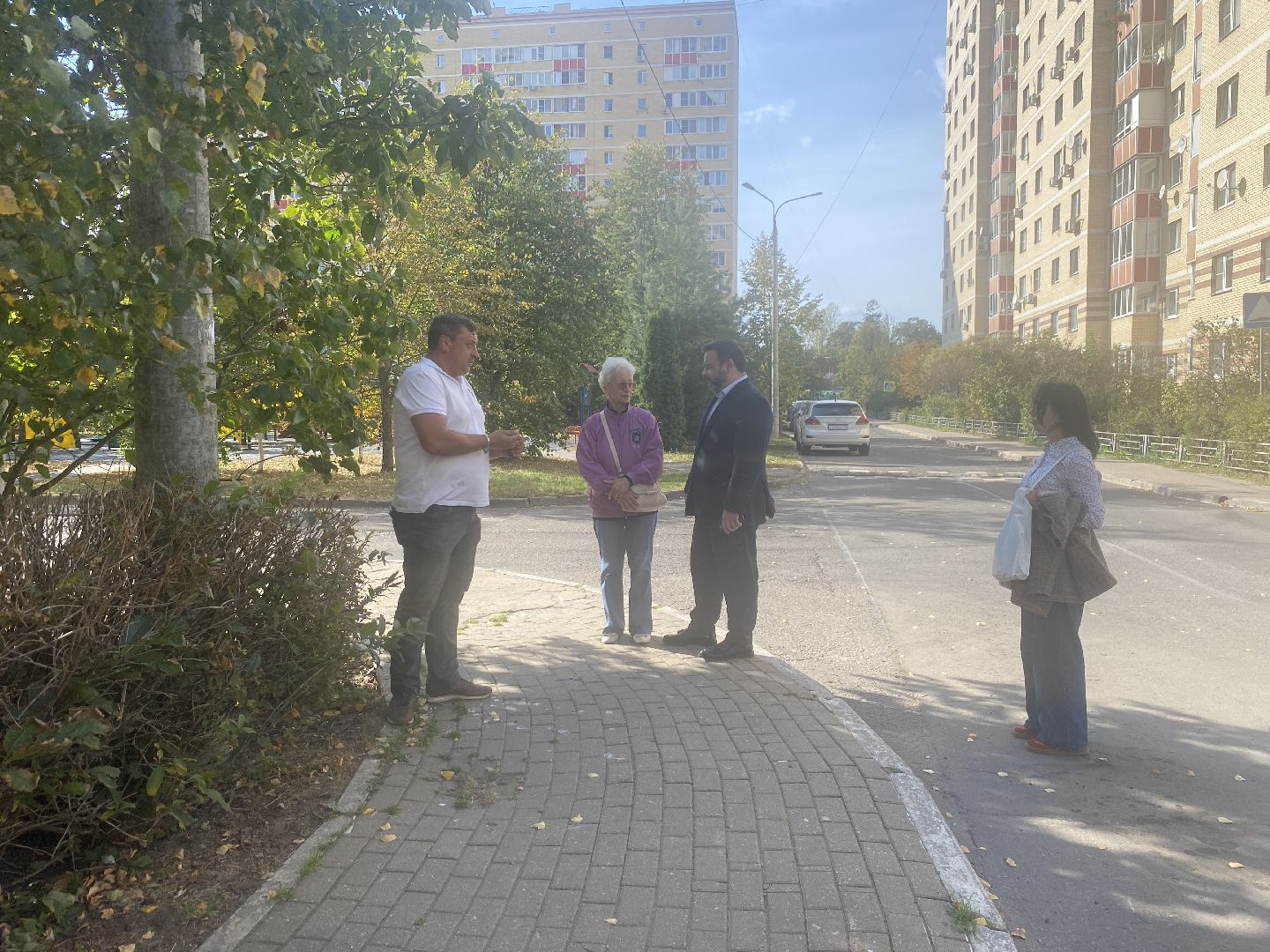 благоустройство территории, власиха Тополек, власиха Школьный, обход территории, обращения жителей,