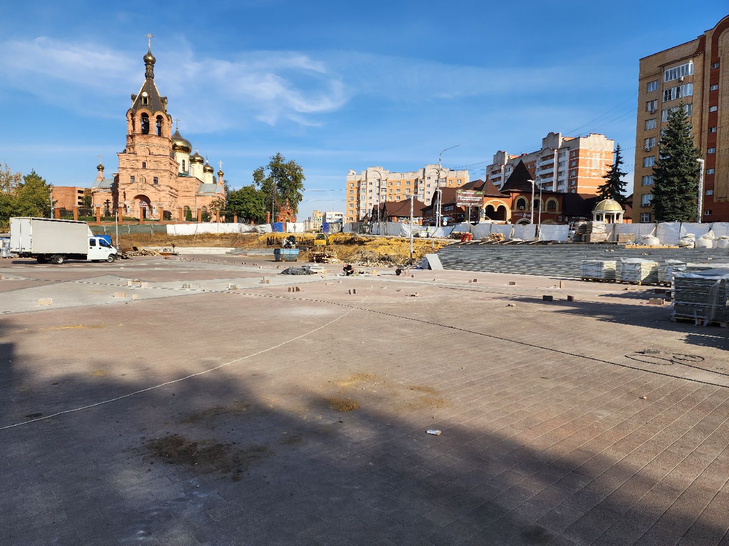 раменское, благоустройство, реконструкция площади Победы,