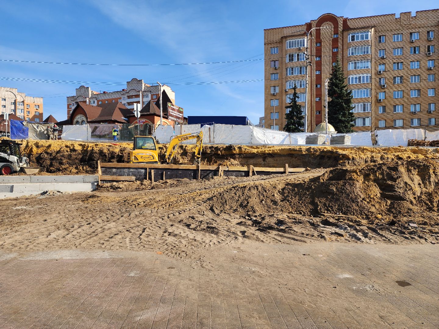 раменское, благоустройство, реконструкция площади Победы,