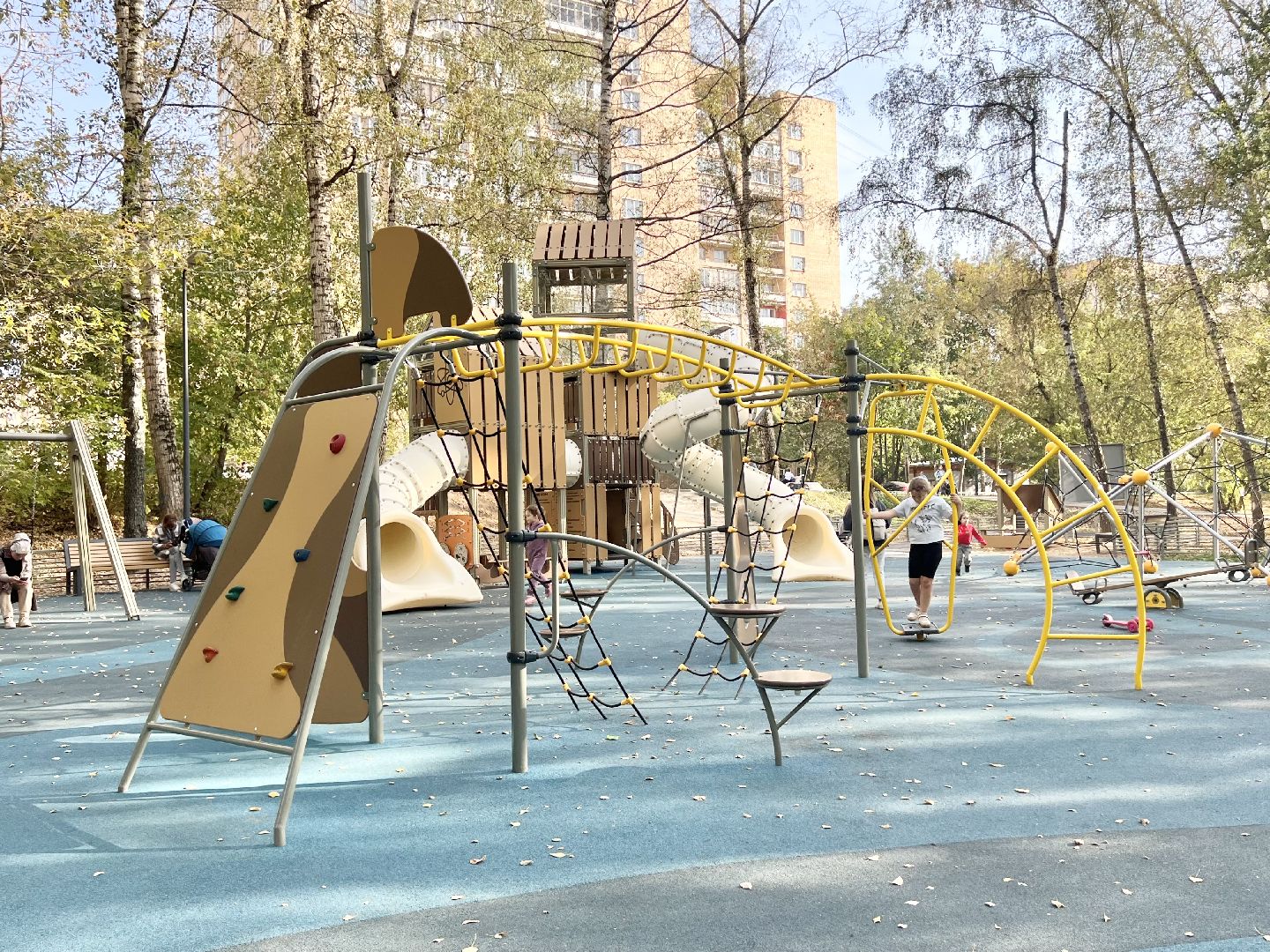 Балашиха, Подмосковье, губернаторская площадка, модернизация детской площадки,