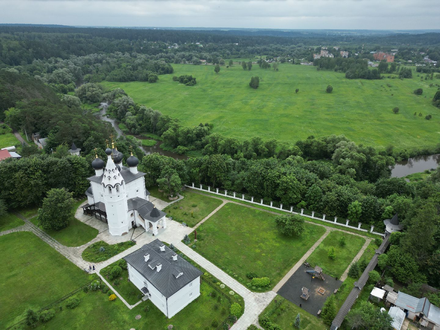 наро-фоминск, верея, видео с коптера, церковь, культура,