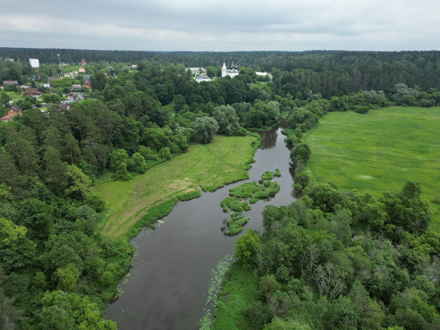 наро-фоминск, верея, видео с коптера, церковь, культура,