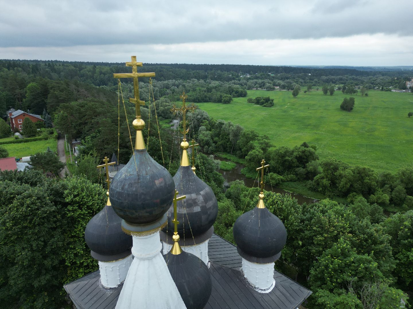 наро-фоминск, верея, видео с коптера, церковь, культура,