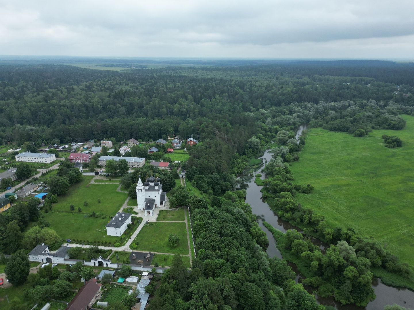 наро-фоминск, верея, видео с коптера, церковь, культура,