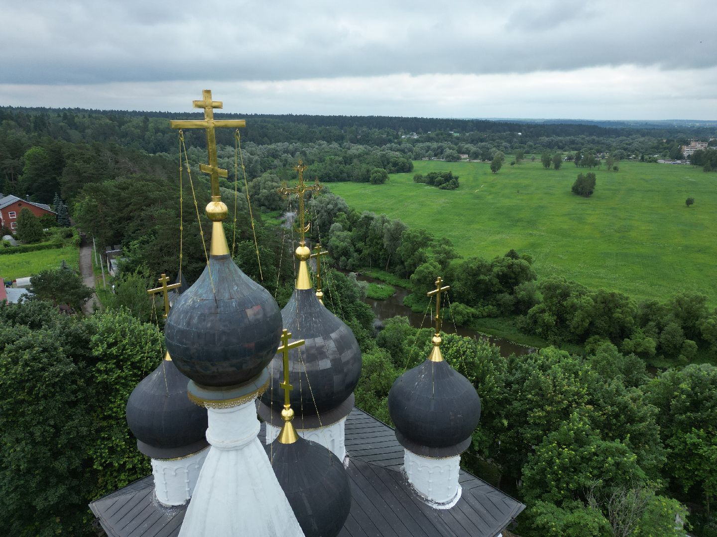 наро-фоминск, верея, видео с коптера, церковь, культура,
