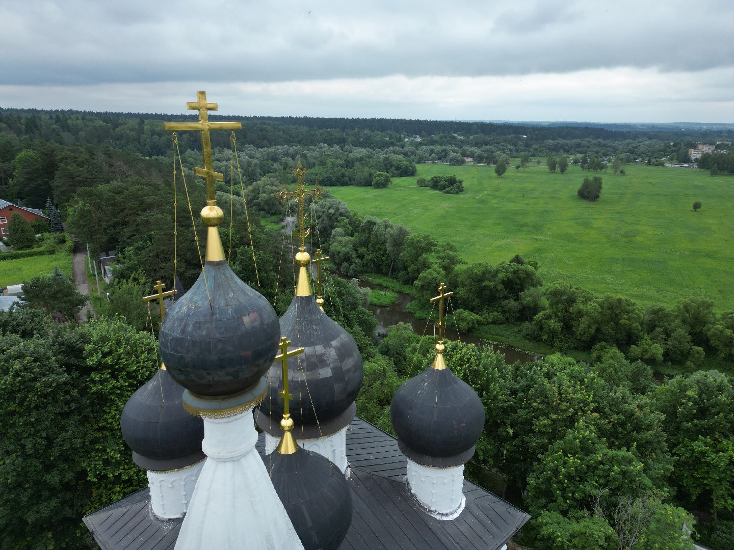 наро-фоминск, верея, видео с коптера, церковь, культура,