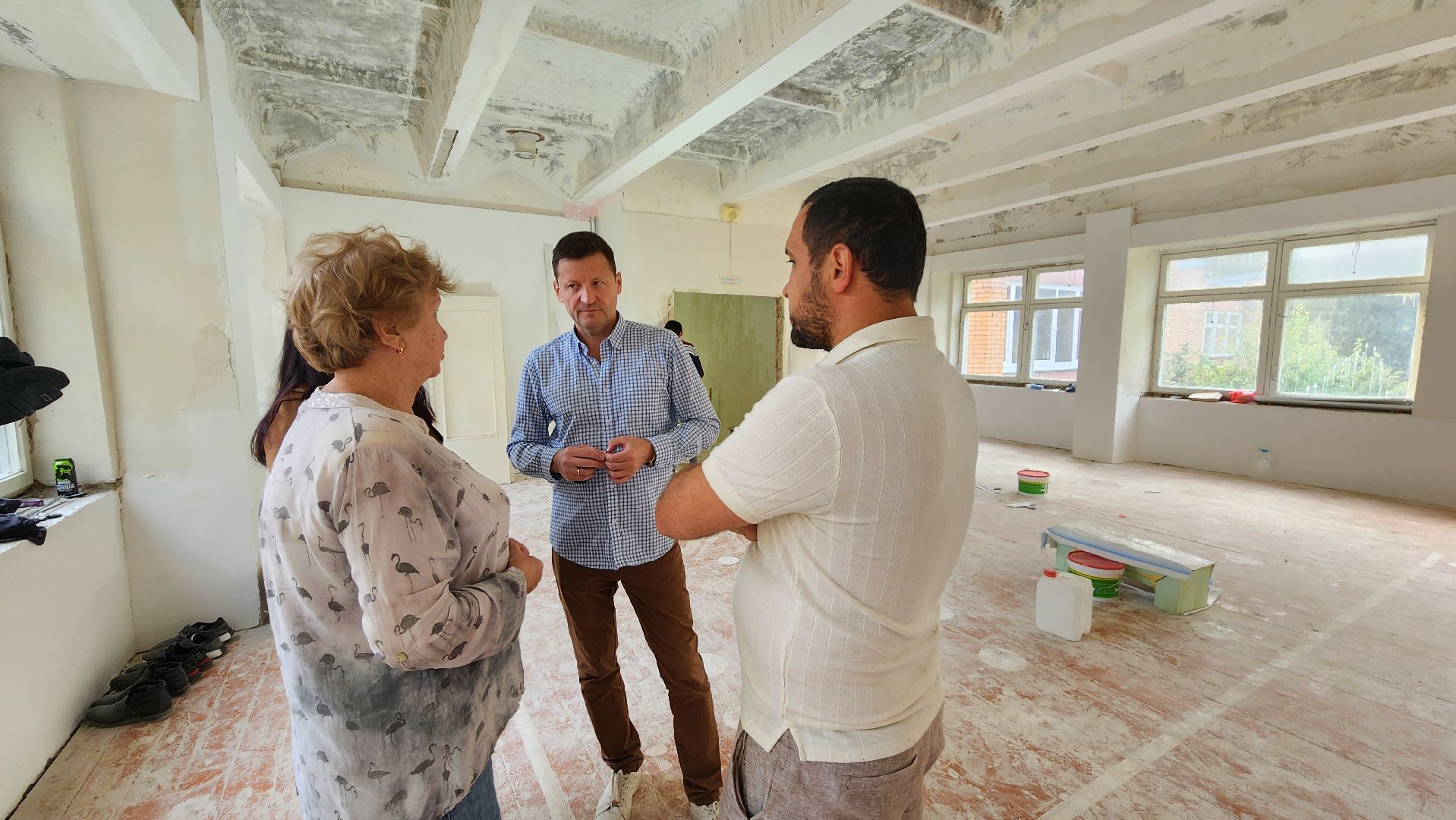 капелька, ремонт, протвино, ремонт спортивного зала, дети,