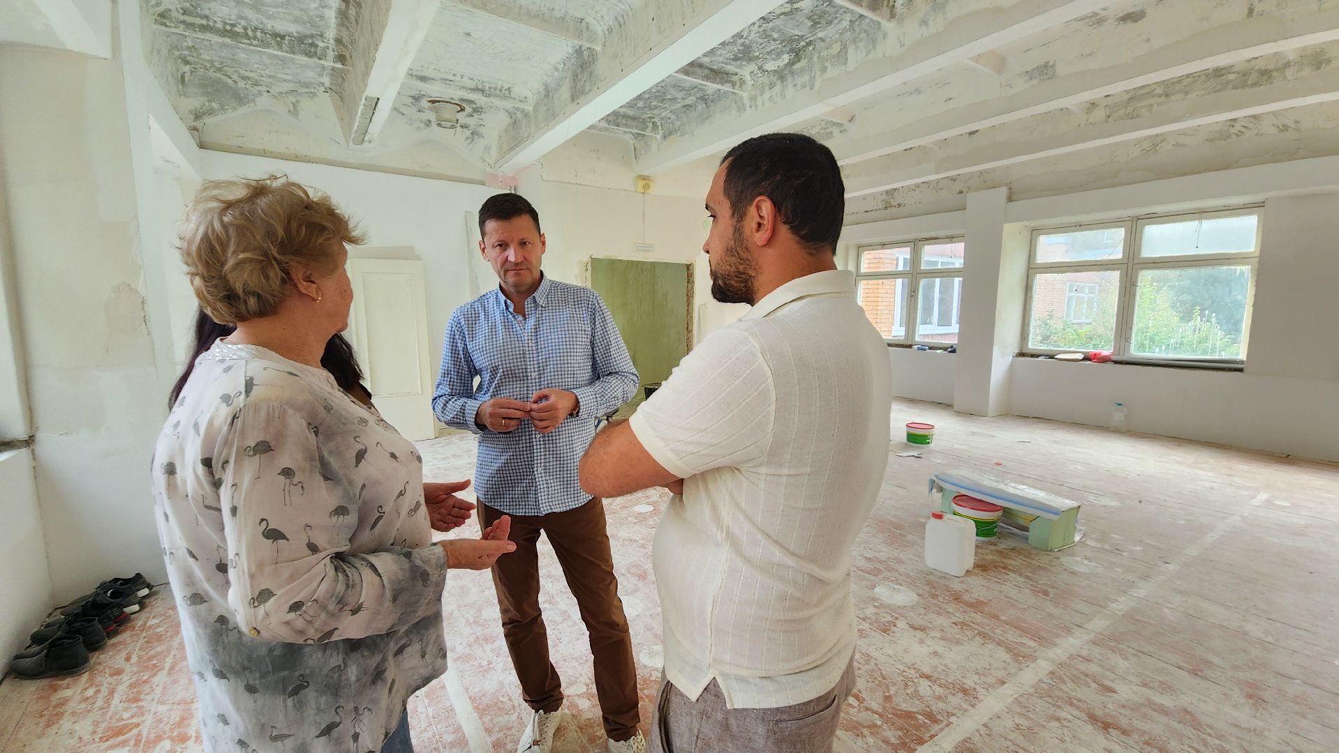 капелька, ремонт, протвино, ремонт спортивного зала, дети,