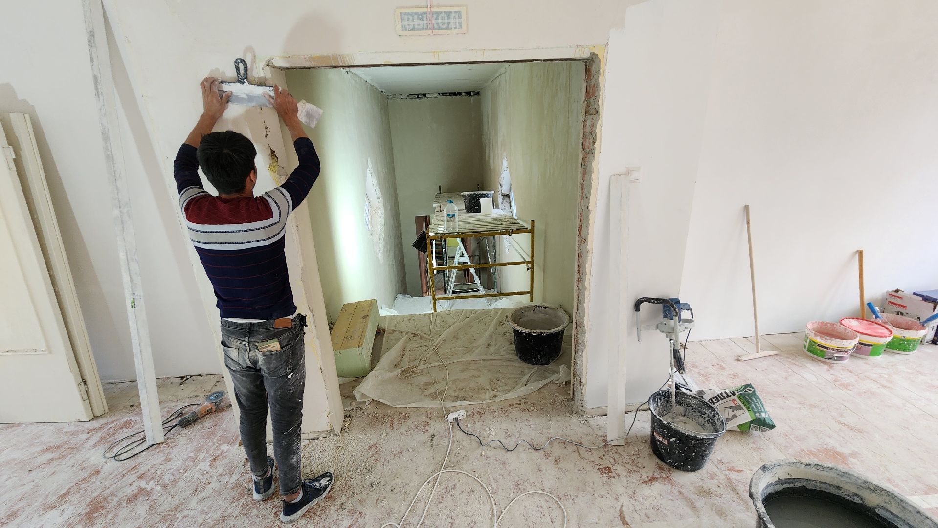 капелька, ремонт, протвино, ремонт спортивного зала, дети,