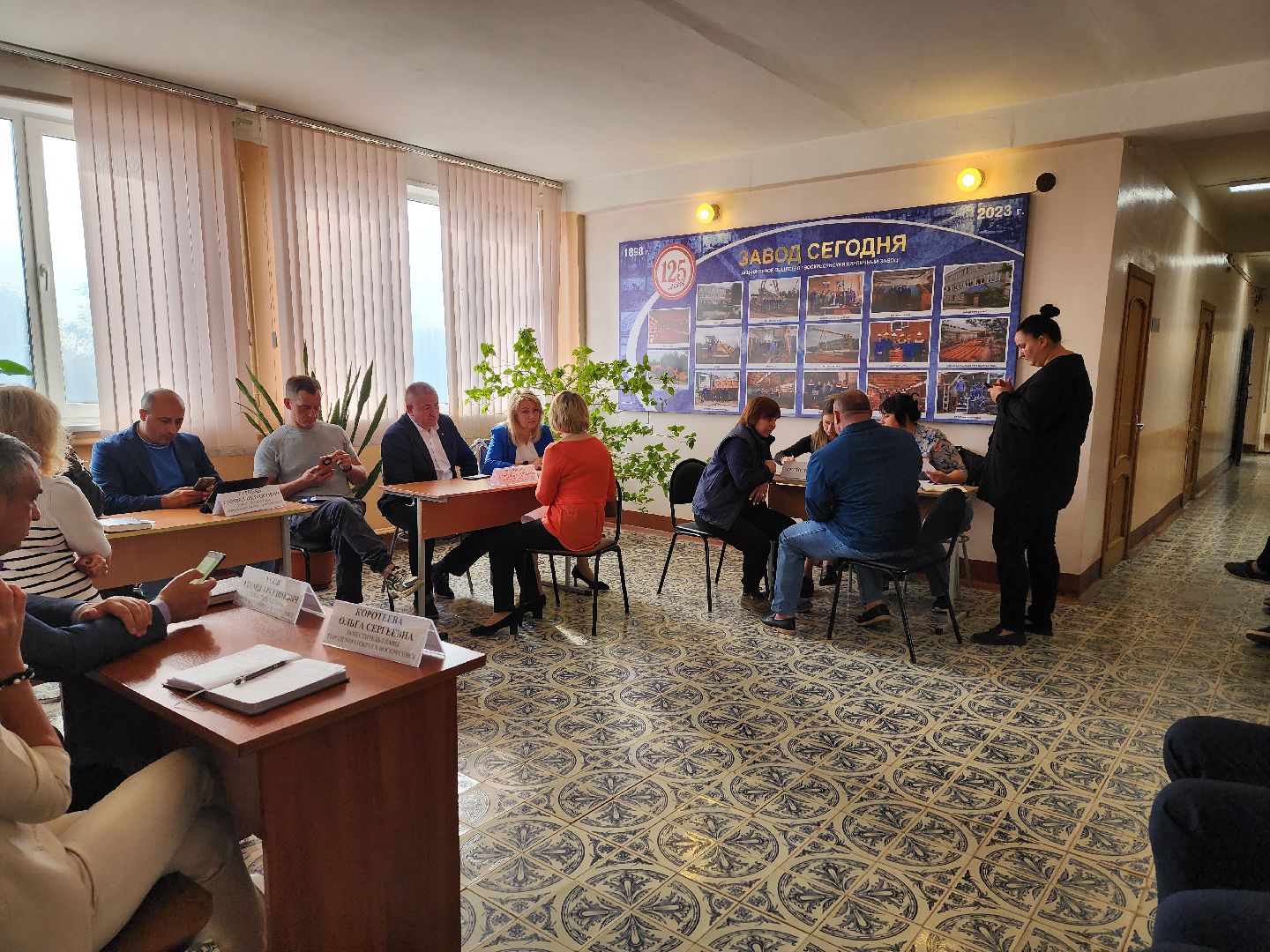 воскресенск, выездная администрация, люди, предприятие,