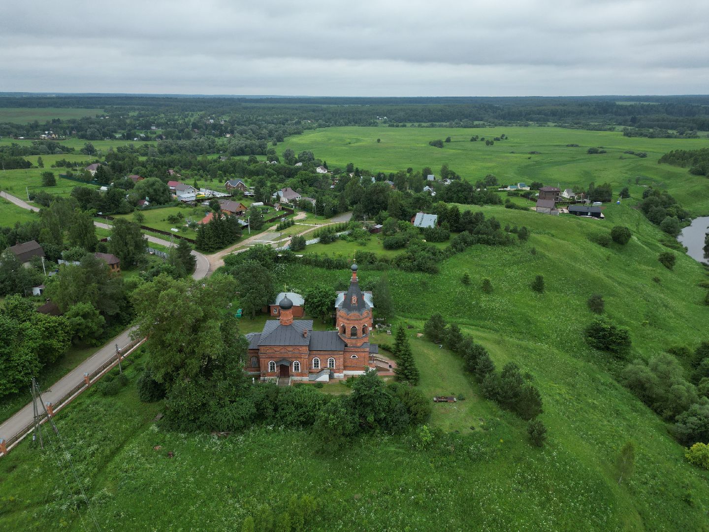 видео с коптера, наро-фоминск, церковь, культура,верея,