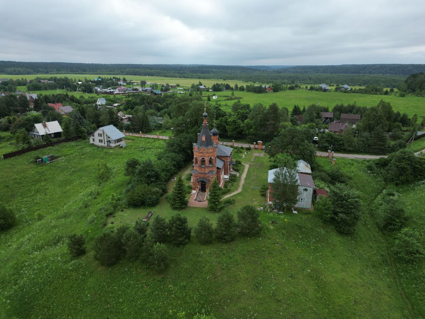видео с коптера, наро-фоминск, церковь, культура,верея,