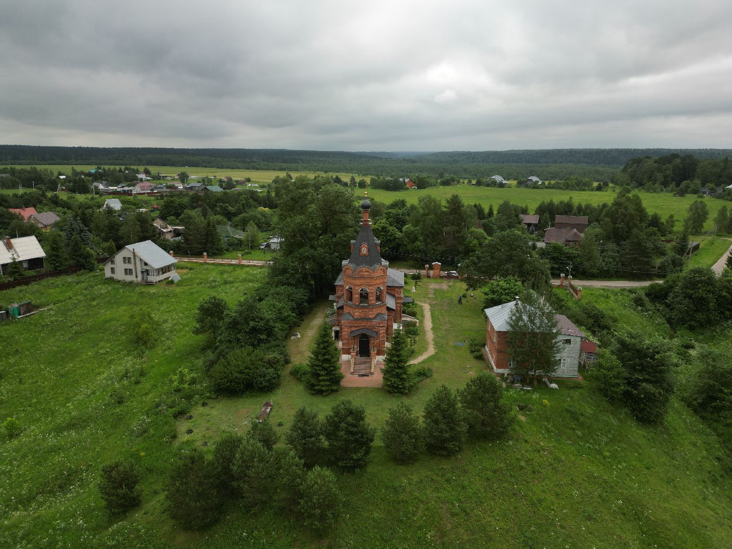 видео с коптера, наро-фоминск, церковь, культура,верея,