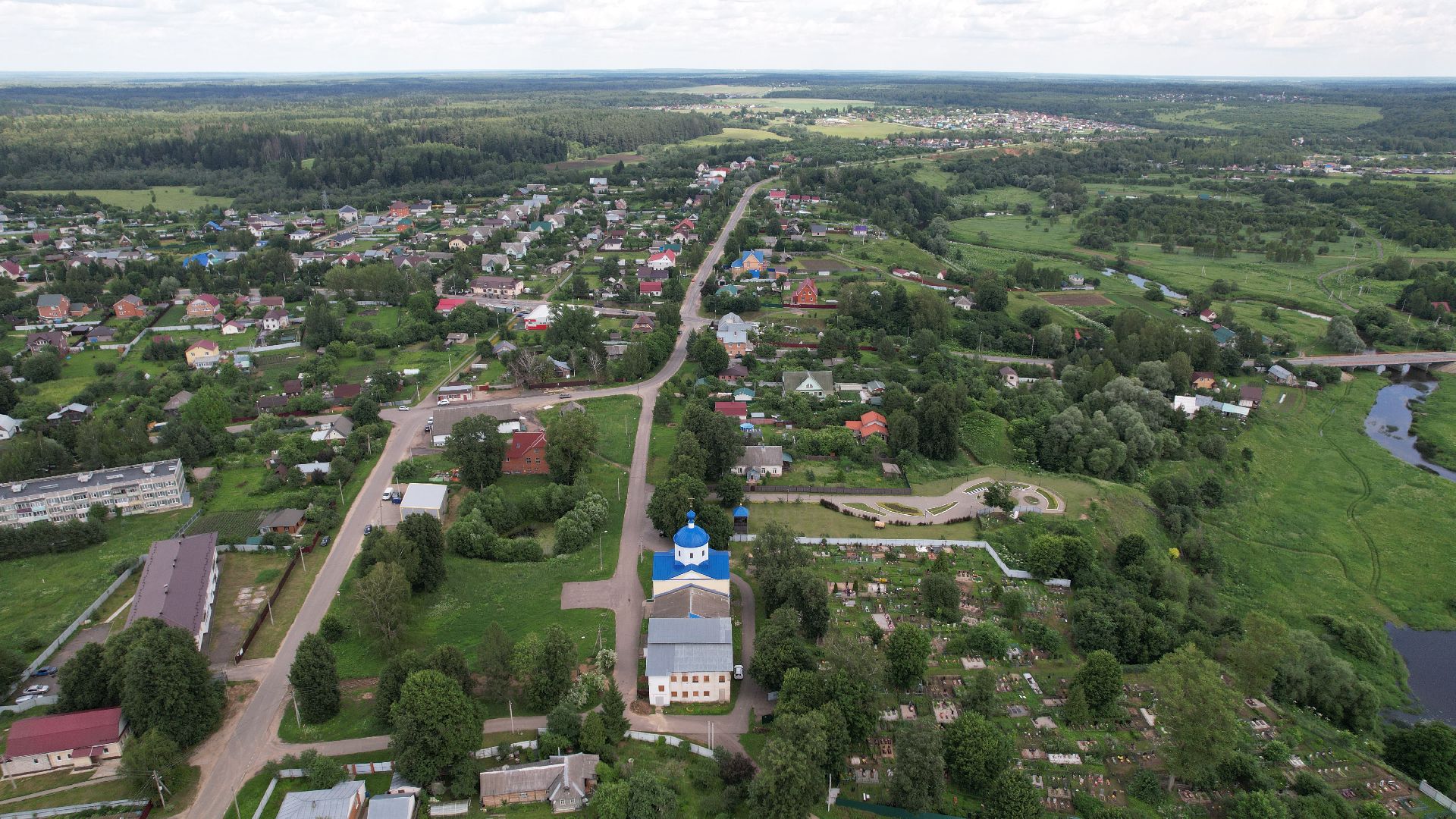видео с коптера, наро-фоминск, верея, церковь, культура,