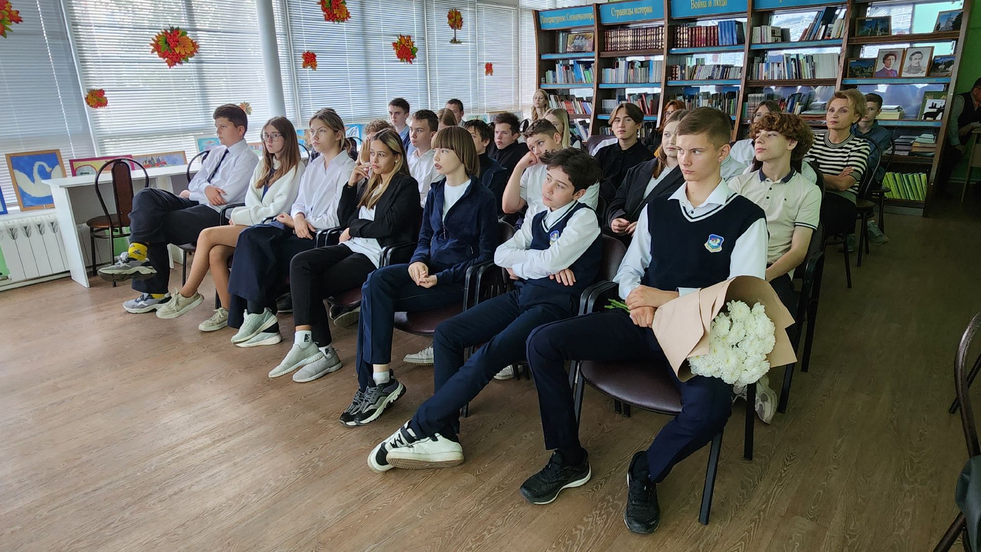Солнечногорск, детская библиотека им бориса васильева, встреча с писателем, литература, школьники,