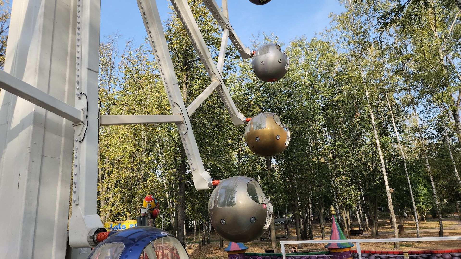 пушкино, аттракционы, парки го пушкинский, развлечения, летний сезон, летний досуг,