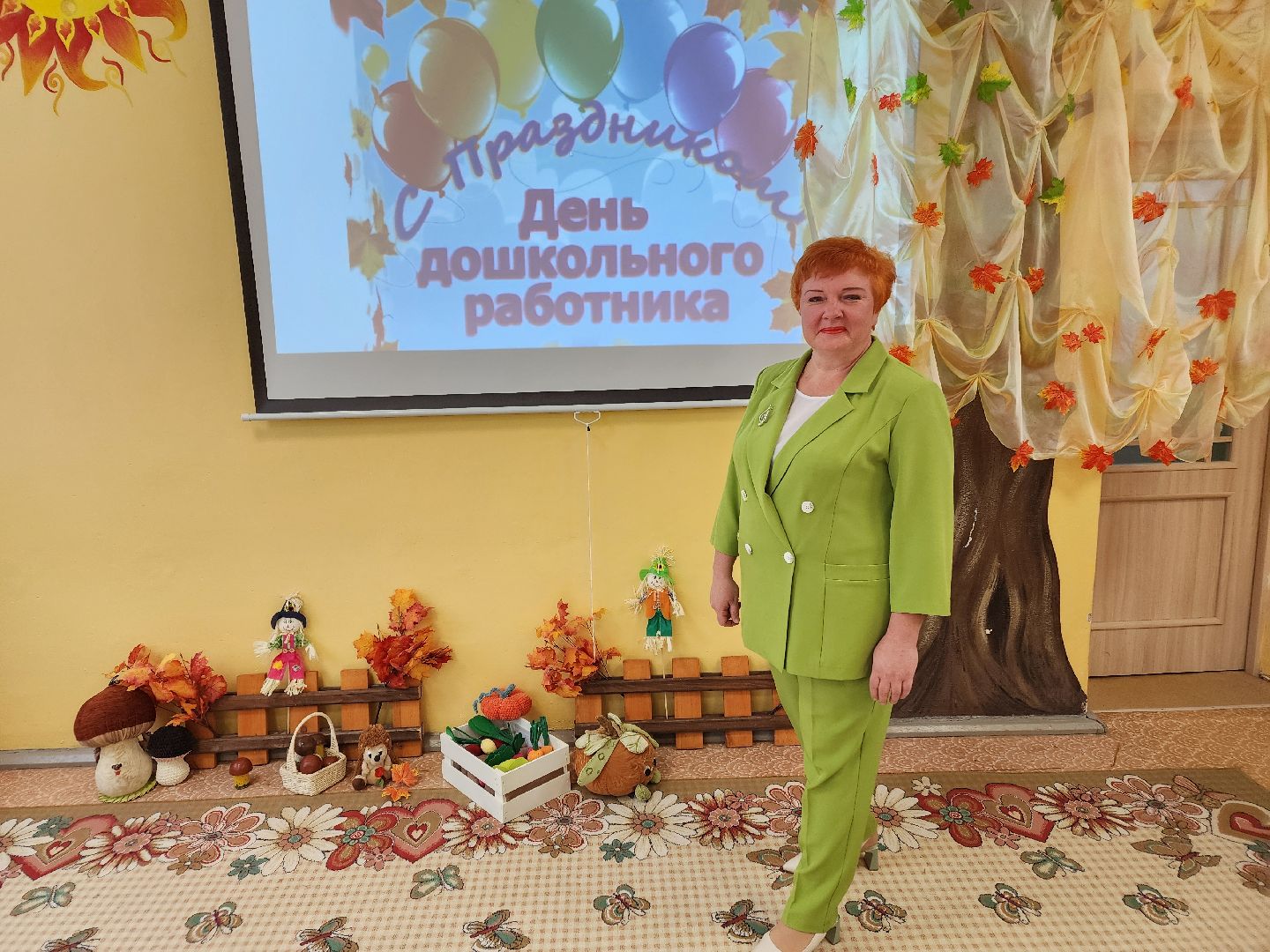 Чехов, гимназия 2, дошкольное отделение, День воспитателя, музыкальный работник, Ирина Первова, поздравления, торжественное мероприятие,