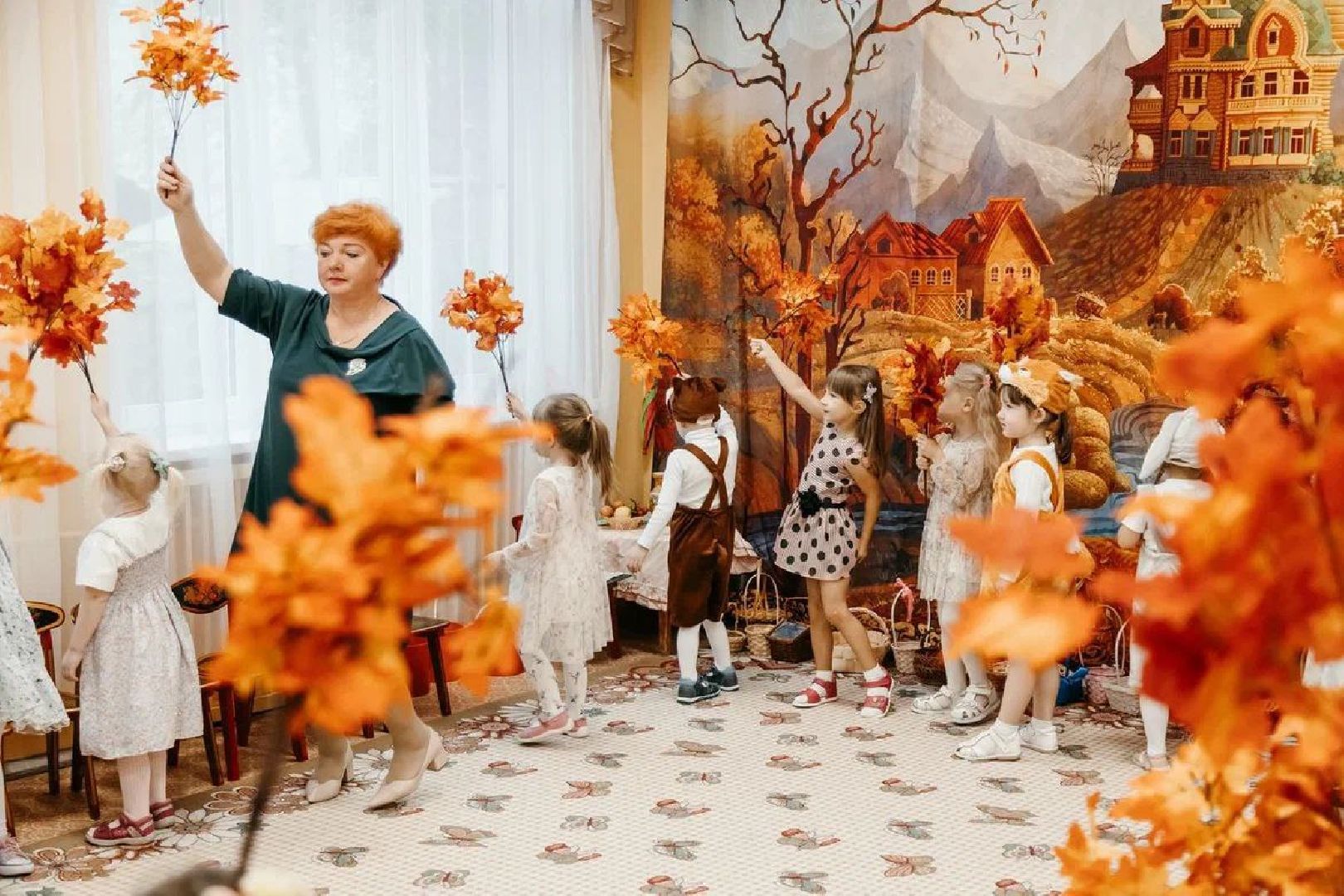 Чехов, гимназия 2, дошкольное отделение, День воспитателя, музыкальный работник, Ирина Первова, поздравления, торжественное мероприятие,