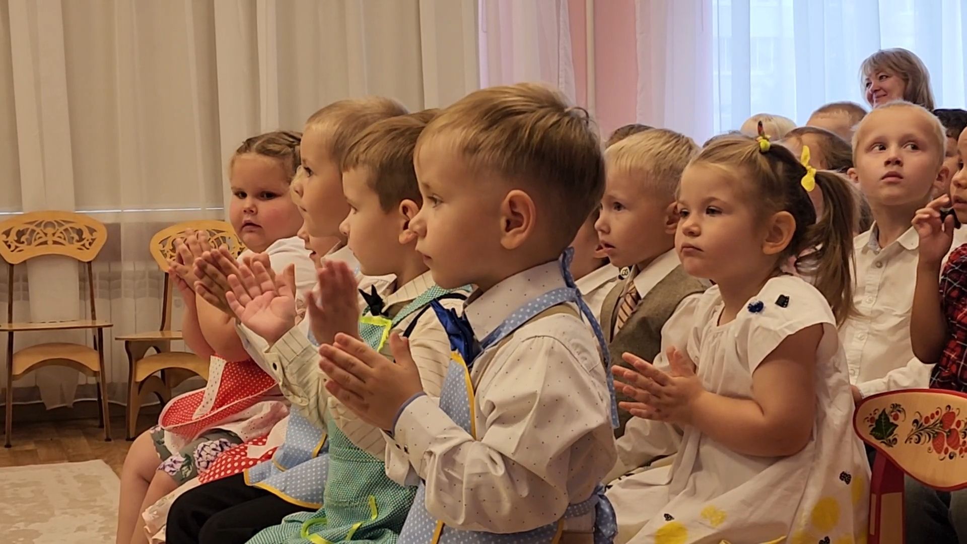 детский сад конфетти-совхоз, Праздник в детском саду, Бронницы, День дошкольного работника,