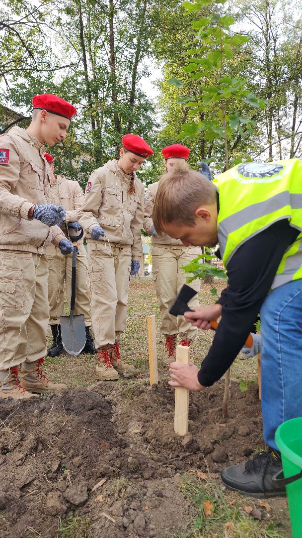 жкх, жкх и благоустройство, жкх подмосковья, экология, акция, акция день в лесу, сохраним лес вместе, глава администрации, глава городского округа Электросталь, юнармейцы, юнармия,