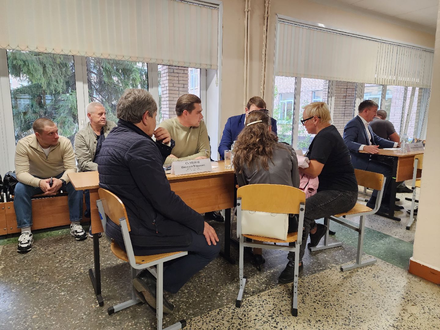 раменское, общество, выездная администрация, встреча в раменской средней школе 21,