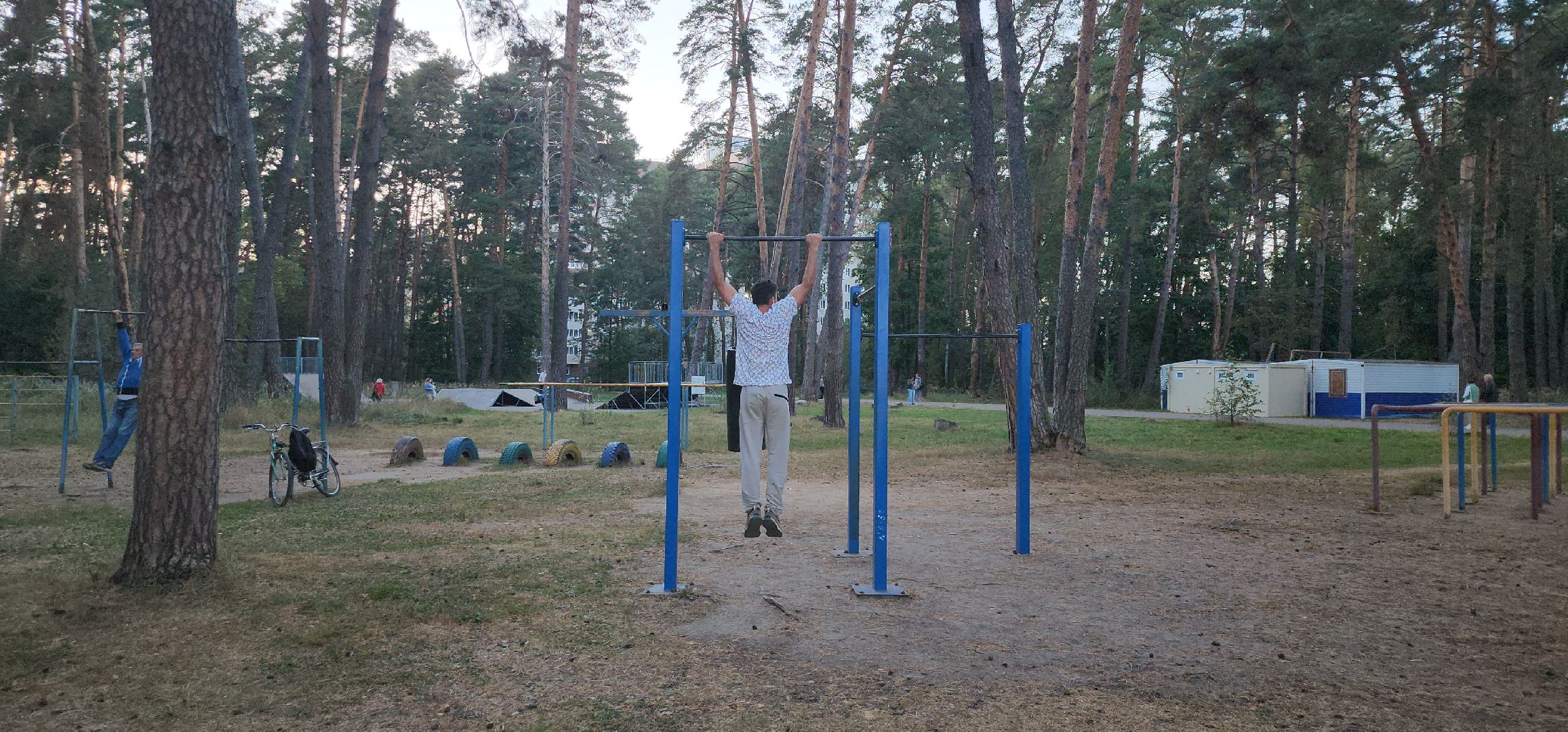 серпухов, подмосковье, стадион спартак, тренажерная площадка,