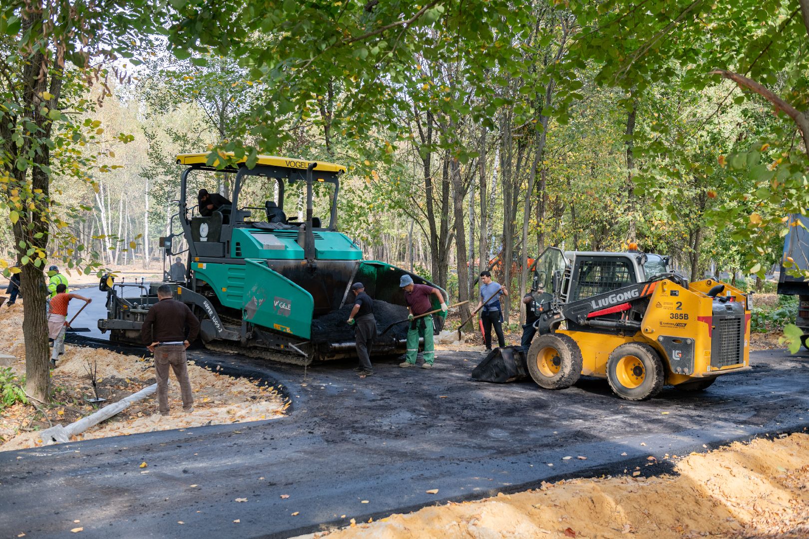 Лыткарино, благоустойство, лыжная трасса, лесопарк Волкуша,