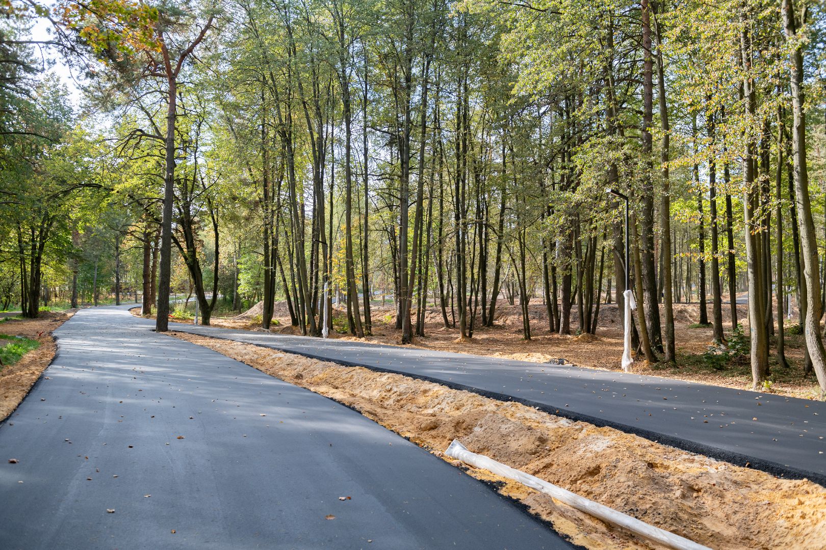 Лыткарино, благоустойство, лыжная трасса, лесопарк Волкуша,