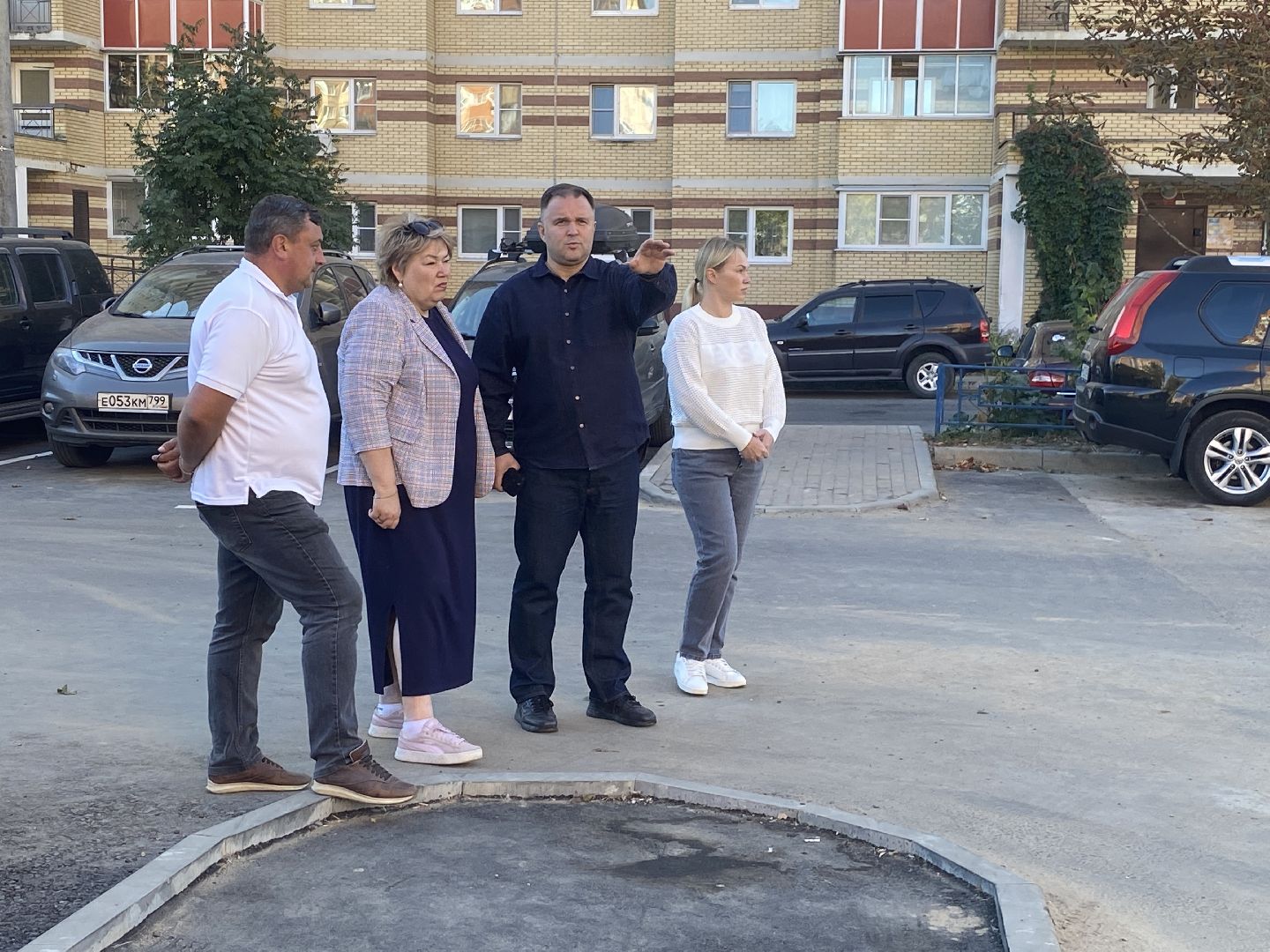 благоустройство территории, Власиха Тополек, пешеходные тротуары, работы по благоустройству, комплексное благоустройство власиха,