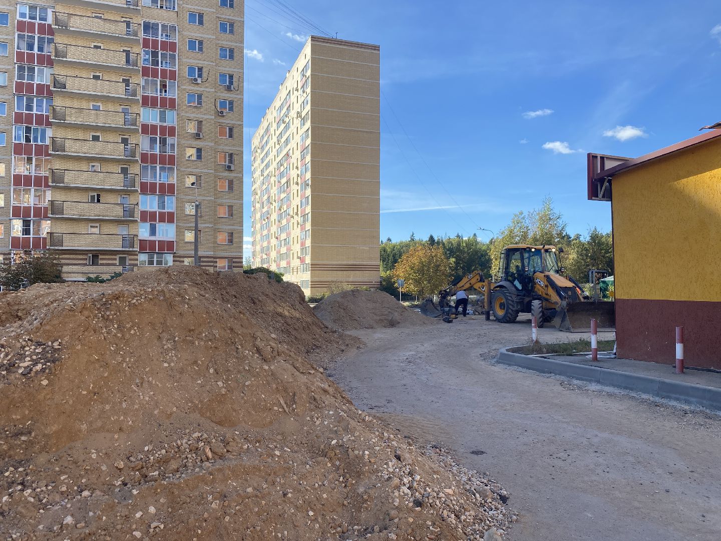 благоустройство территории, Власиха Тополек, пешеходные тротуары, работы по благоустройству, комплексное благоустройство власиха,