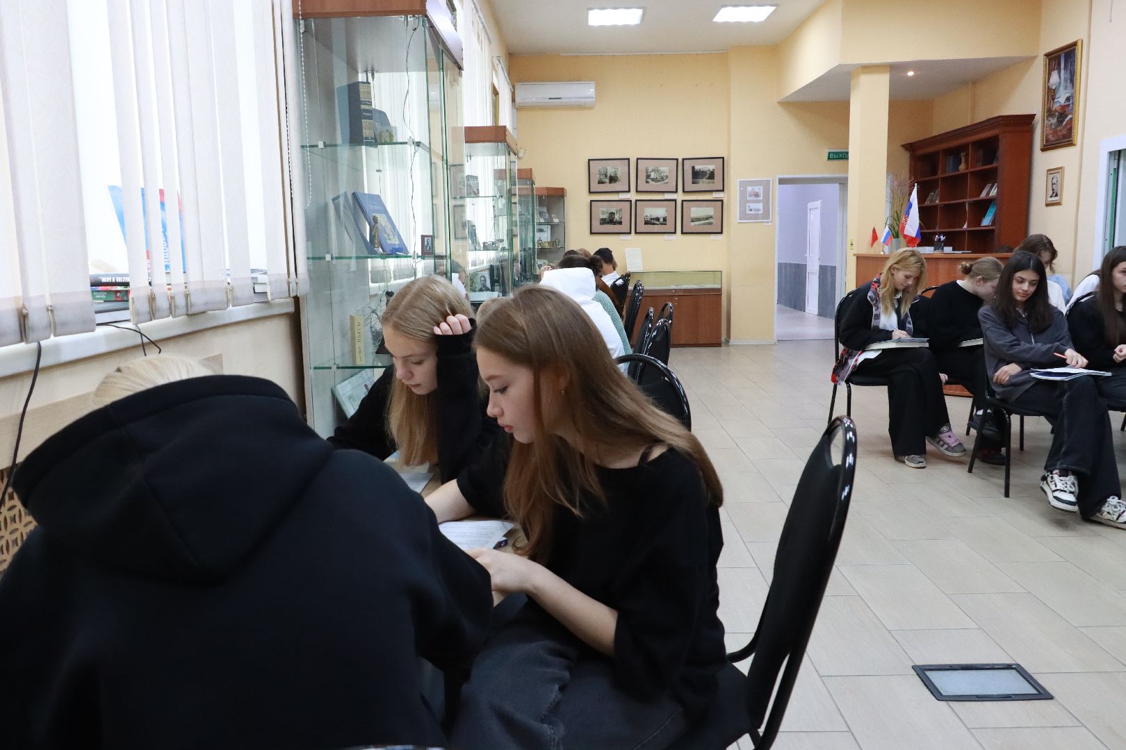 просветительская акция, библиотека, диктант,