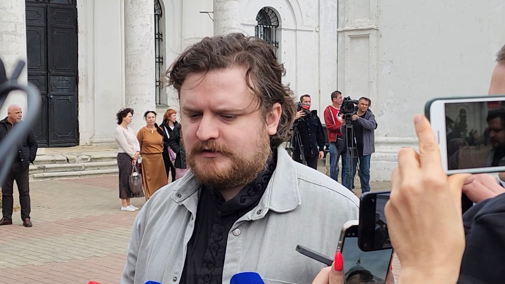 Бронницы, Прощание с Мадяновым, Храм Михаила Архангела, Храмовый комплекс в Бронницах,