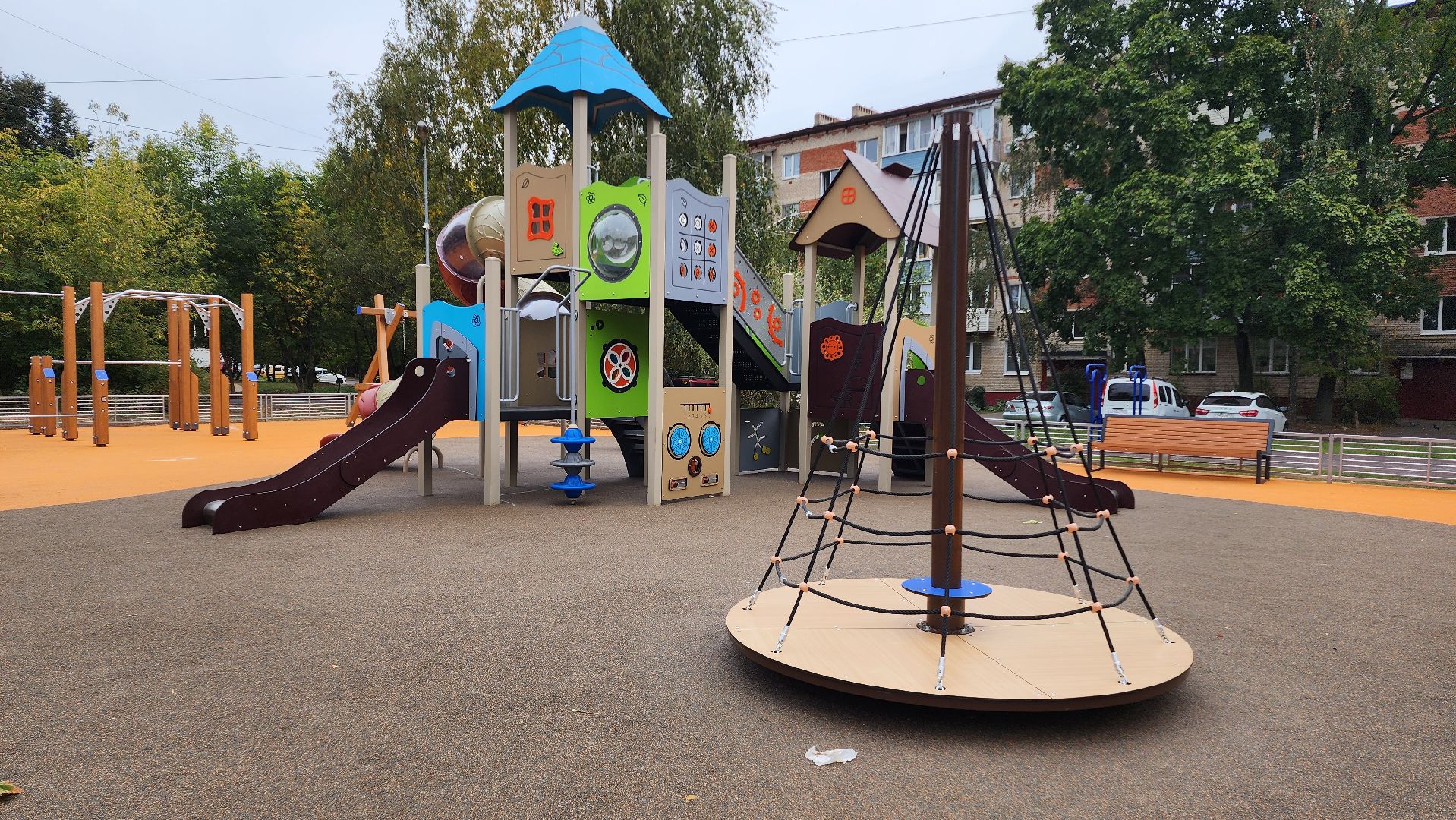 благоустройство, Домодедово, Подмосковье, Детская площадка, программа губернатора,