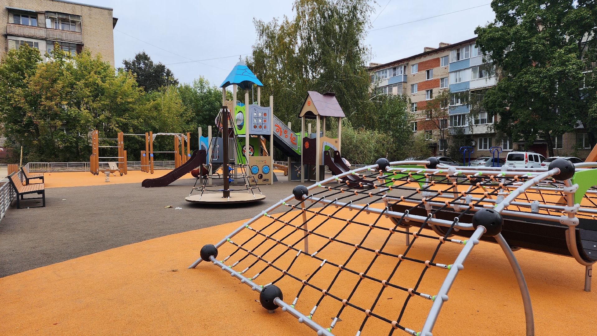 благоустройство, Домодедово, Подмосковье, Детская площадка, программа губернатора,