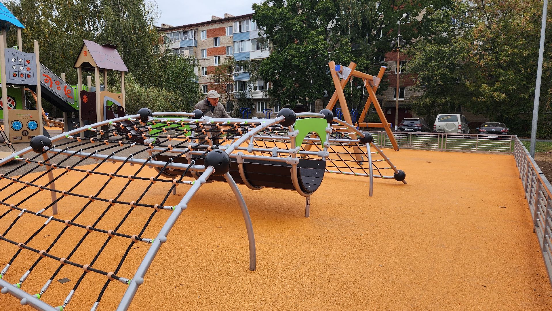 благоустройство, Домодедово, Подмосковье, Детская площадка, программа губернатора,