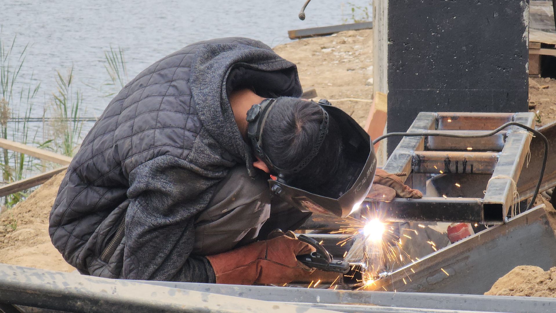 красногорск, плотина, пляж,синичка,