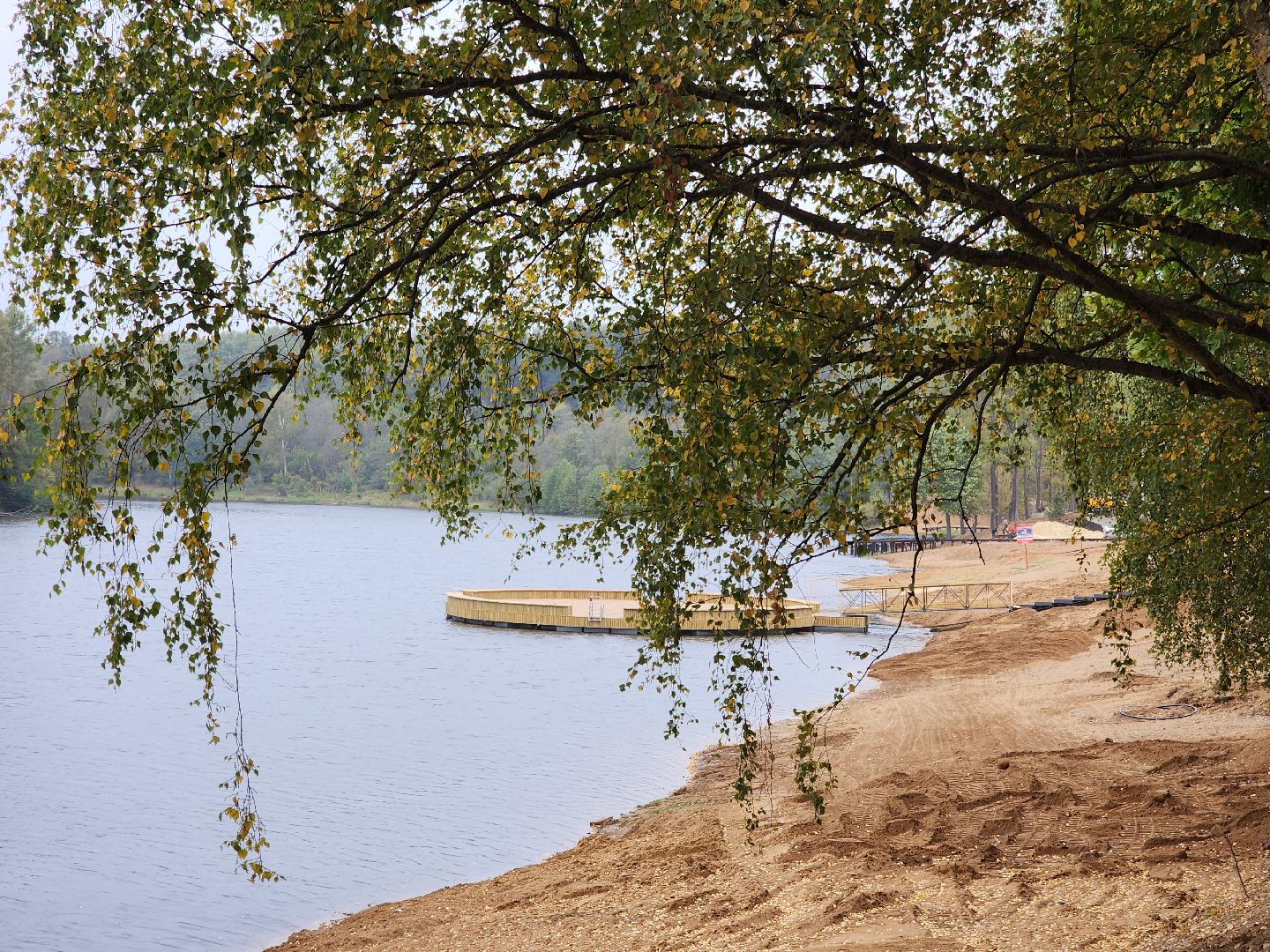 красногорск, плотина, пляж,синичка,