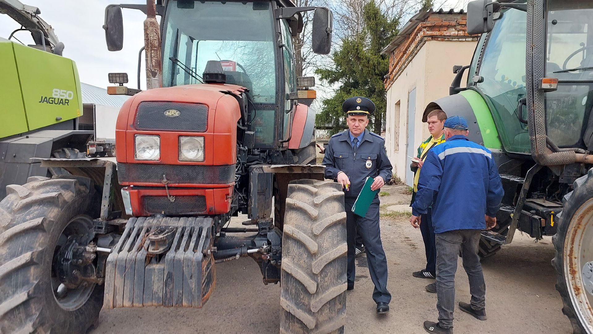техосмотр, сельхозтехника, сельское хозяйство, посевная, серпухов, смотр техники