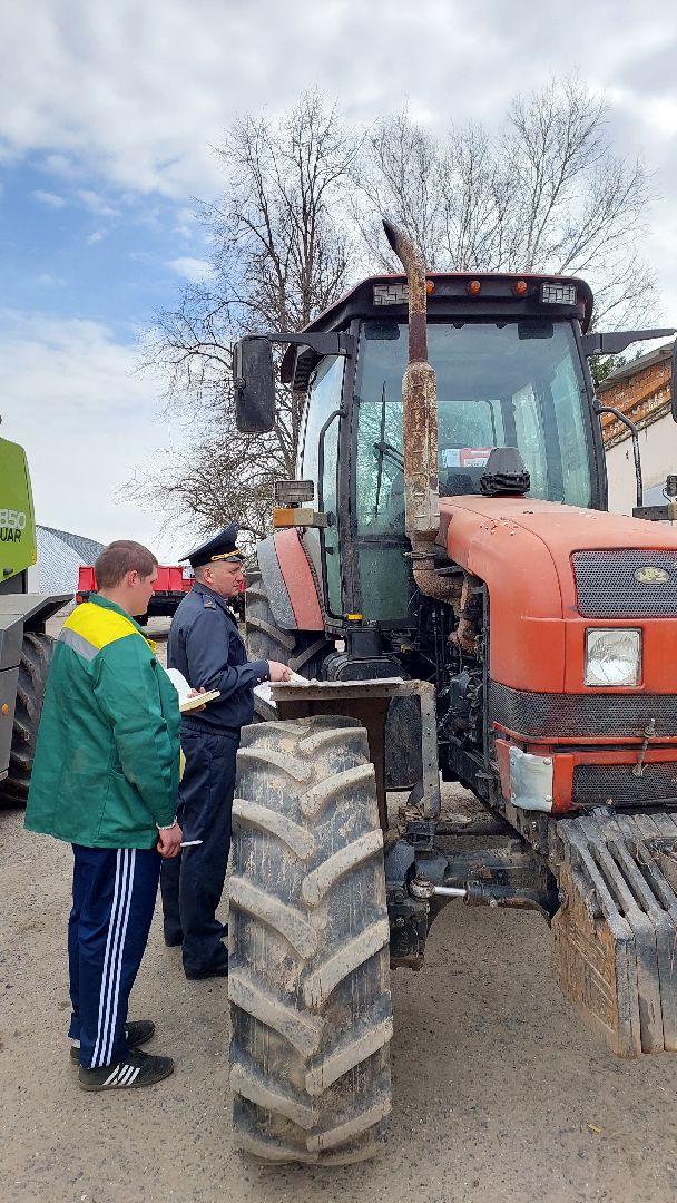 техосмотр, сельхозтехника, сельское хозяйство, посевная, серпухов, смотр техники