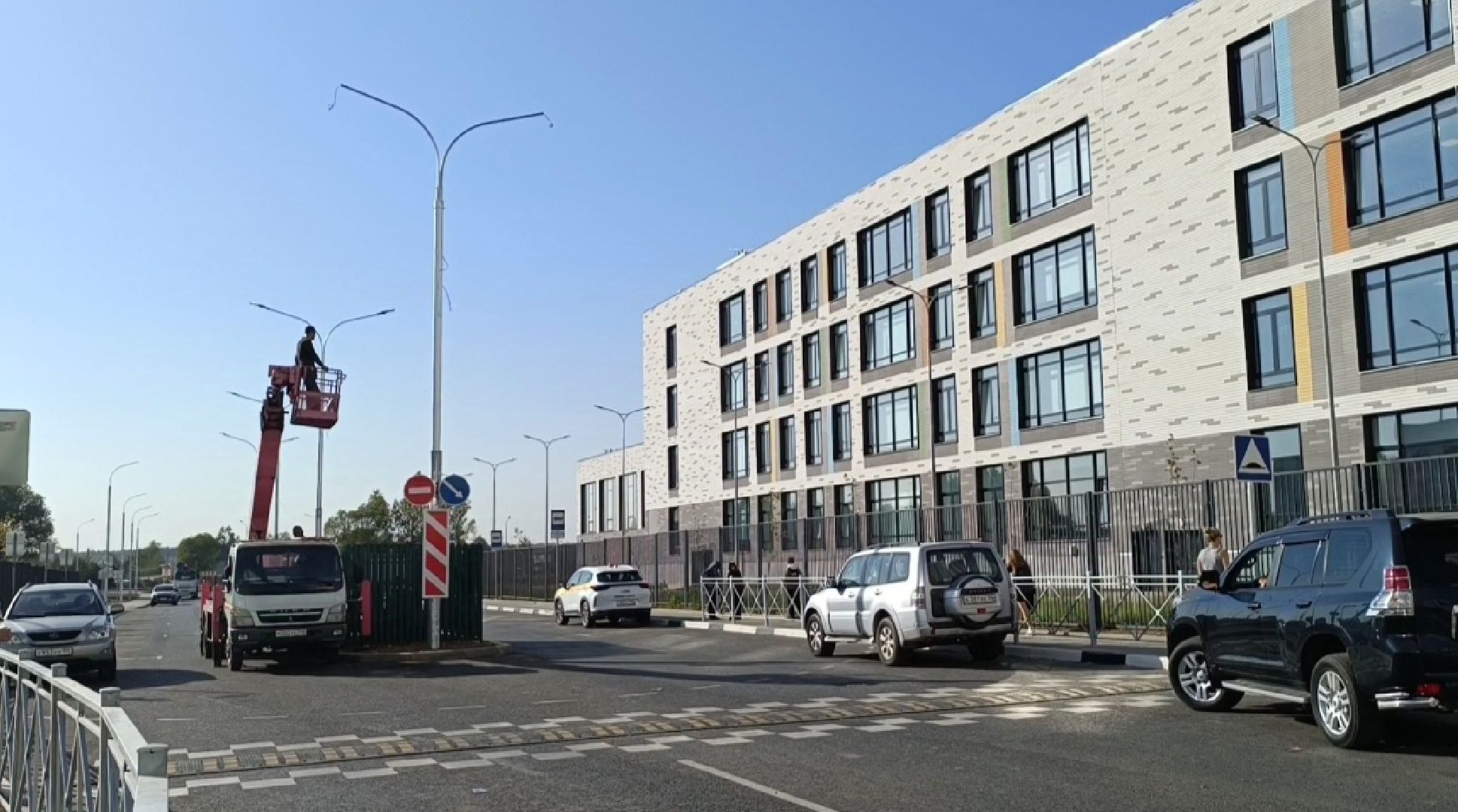 освещение дорог, освещение улиц, лобня,