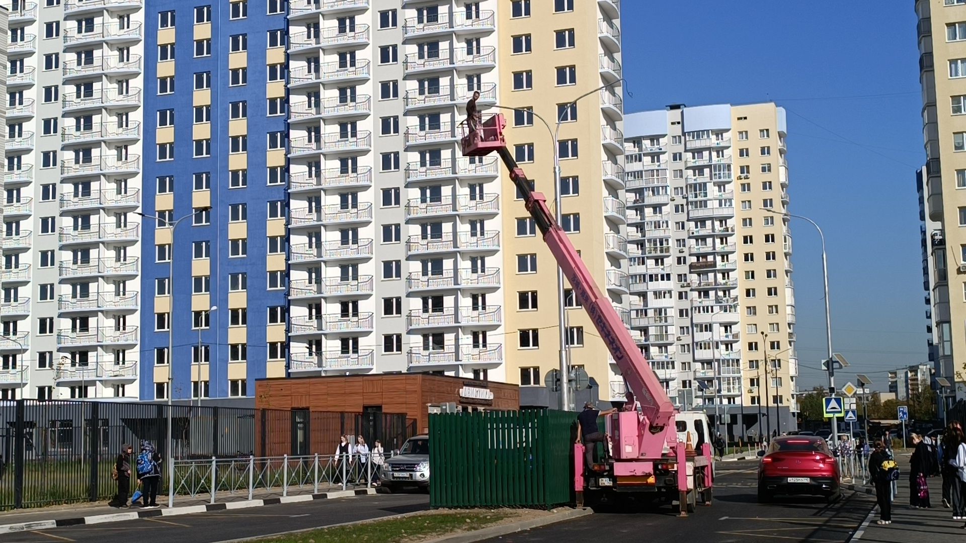 освещение дорог, освещение улиц, лобня,
