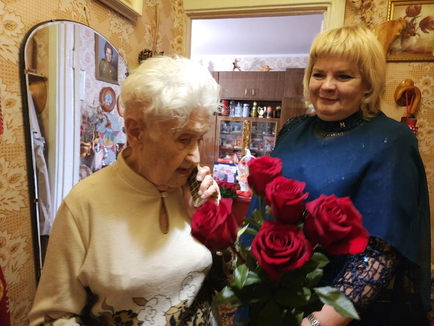 Подольск, ветеран вов, Юбилей, Столетие, Рохлина, Поздравления, день рождения,