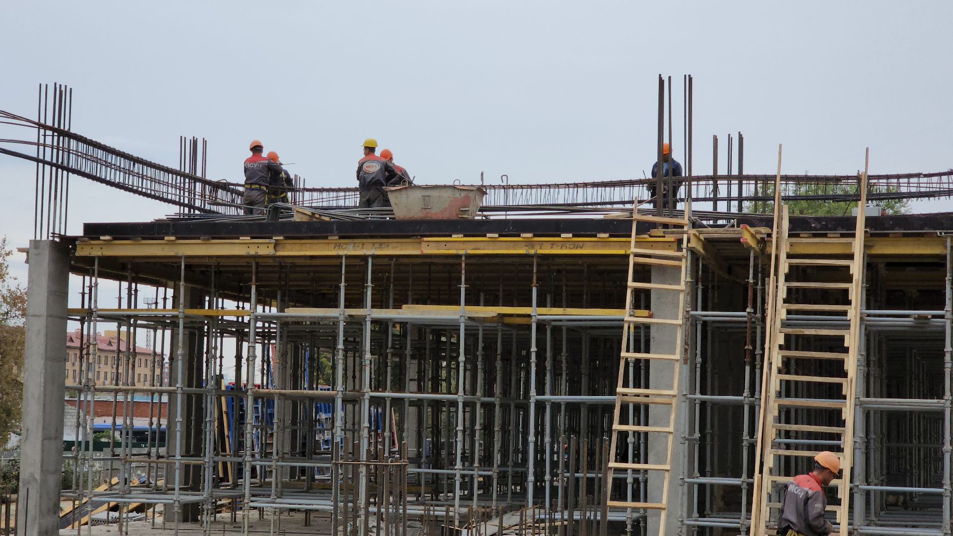 вок, строительство социальных объектов, новая школа,