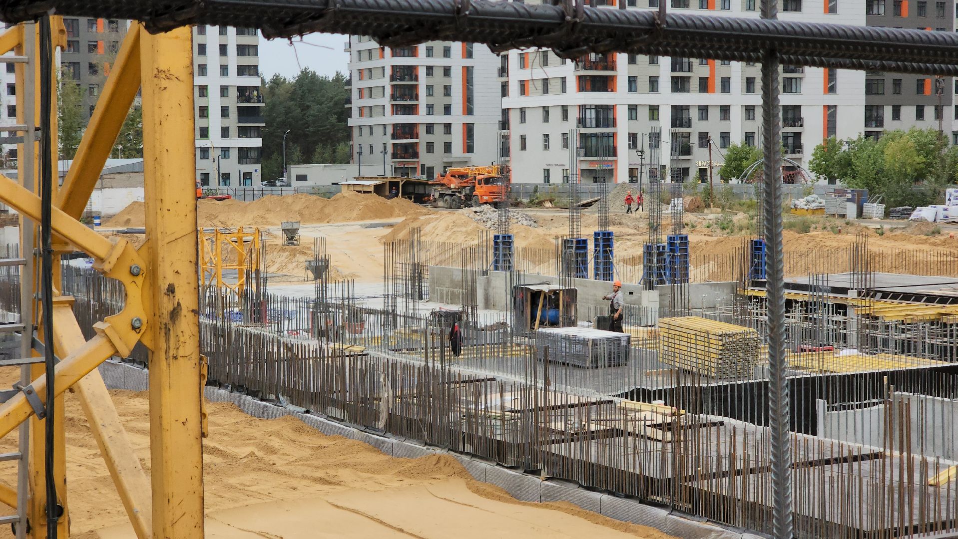 вок, строительство социальных объектов, новая школа,