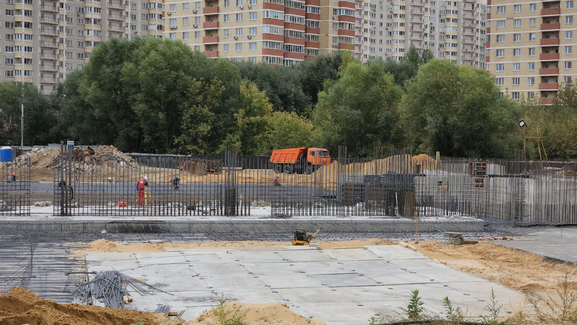 вок, строительство социальных объектов, новая школа,