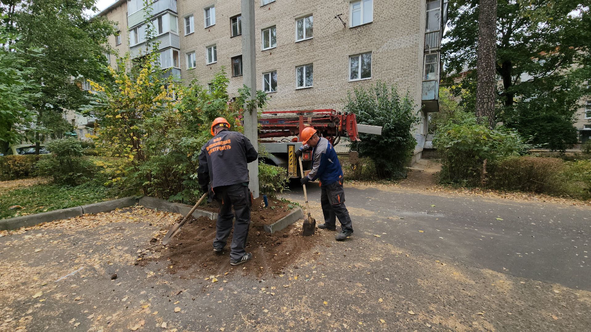пушкино, опоры уличного освещения, светильник, комплексное благоустройство, электросети,