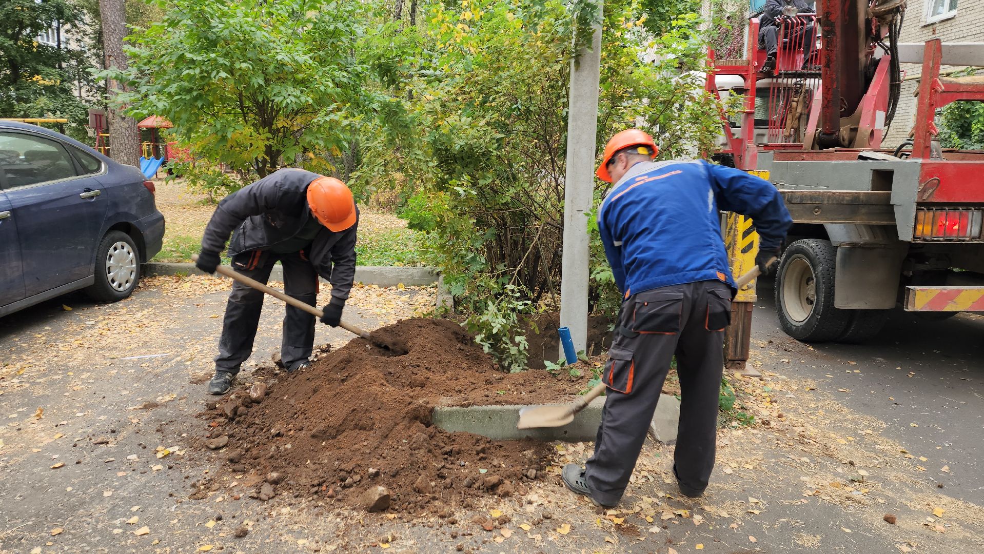 пушкино, опоры уличного освещения, светильник, комплексное благоустройство, электросети,