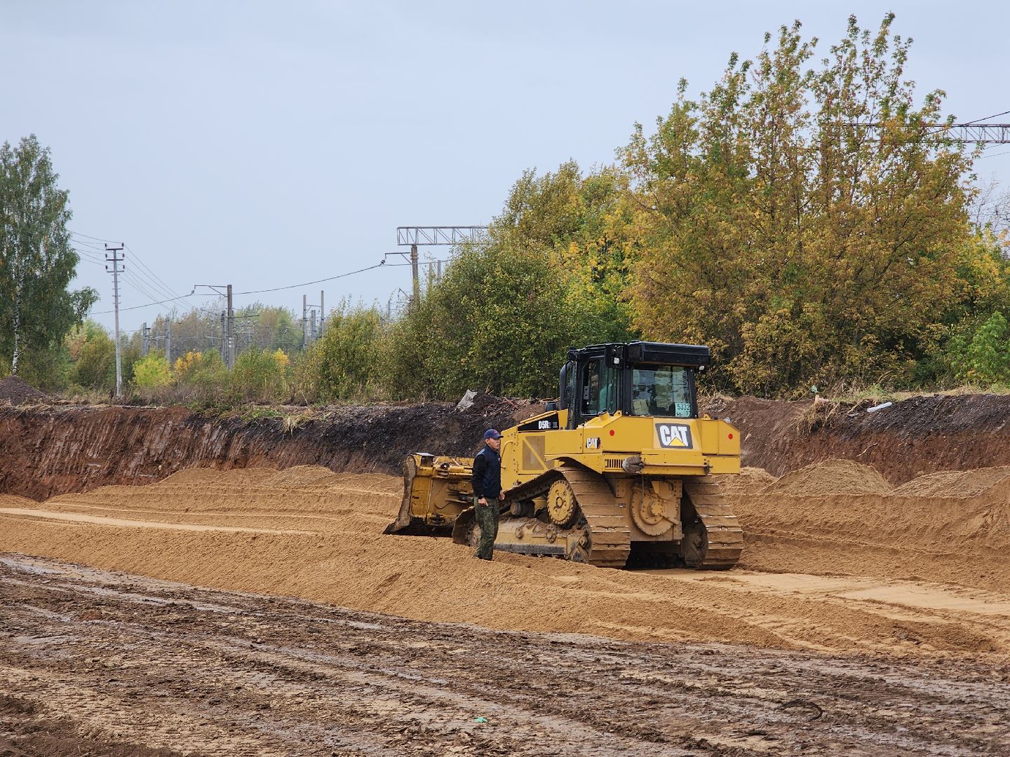 строительство дороги, объездная дорога, тучково, руза, рузский городской округ, подмосковье, московская область,
