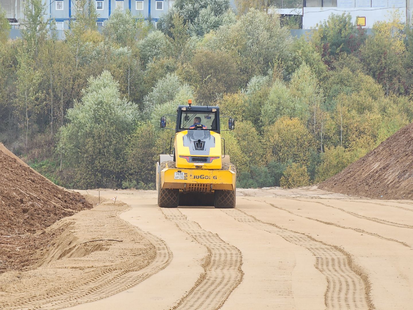 строительство дороги, объездная дорога, тучково, руза, рузский городской округ, подмосковье, московская область,